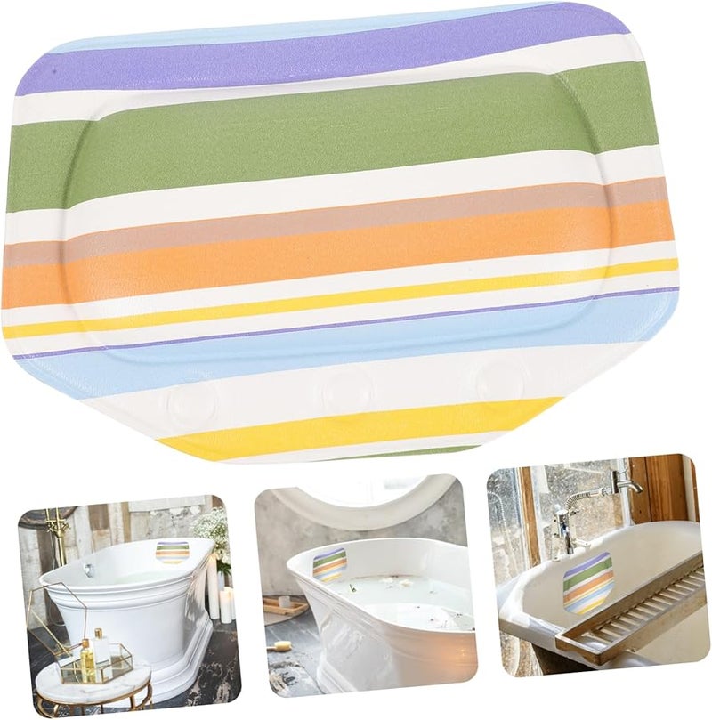 وسادة رأس حوض الاستحمام المحمولة مع أكواب شفط مريحة وسادة الاستحمام - Image 5